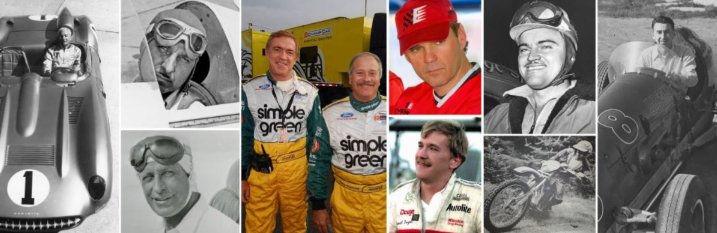 Collage of Motorsports Hall of Fame