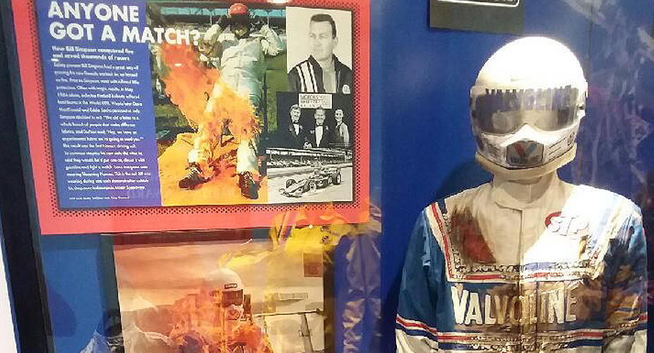 Bill Simpsons Fire Suit