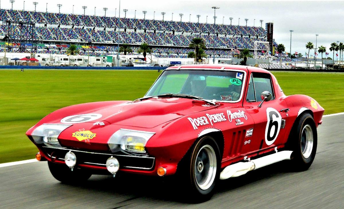 The Captain's Daytona-Winning “Flashlight” Corvette Now Showing at