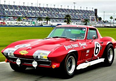 The Captain’s Daytona-Winning “Flashlight” Corvette Now Showing at the Motorsports Hall of Fame of America